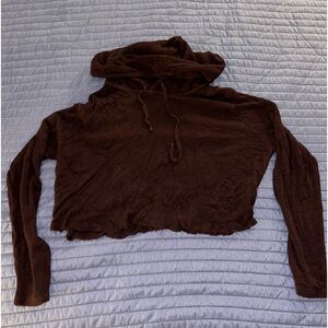 Brandy Melville - Cropped Hoodie